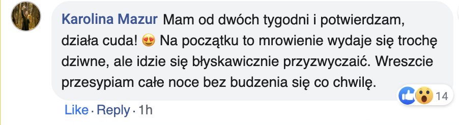 Komentarz z Facebooka